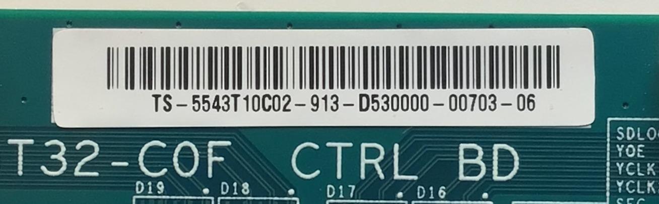 KIT DE TARJETAS PARA TV TCL / MAIN 08-AU43CUN-OC402AA / 40-MST10F-MAA2HG / 08-MST1003-MA200AA / 08-MST1003-MA300AA / V8-ST10K01-LF / FUENTE 08-L12NLA2-PW210AA / CCP-508 / T-CON 5543T10C02 / 55T32-C0F / PANEL LVU430NDEL / T430QVN03.0 / MODELO 43S421 - Imagen 4